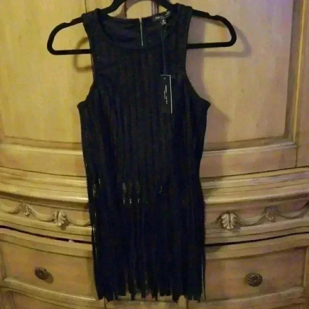 Romeo & Juliet Black strapless